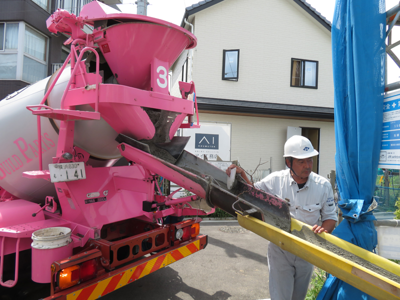 コンクリート打設