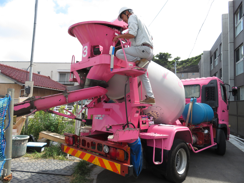 コンクリート打設